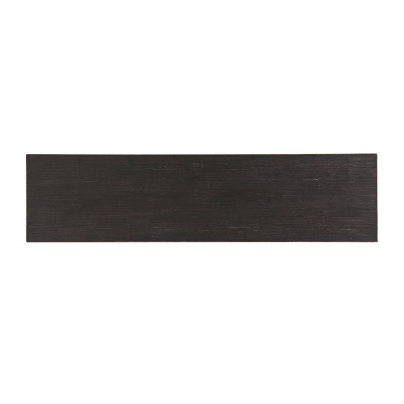 Rasmus Console Table Black Charcoal - Boraam: Acacia Wood, Hallway Display, Rubberwood Frame