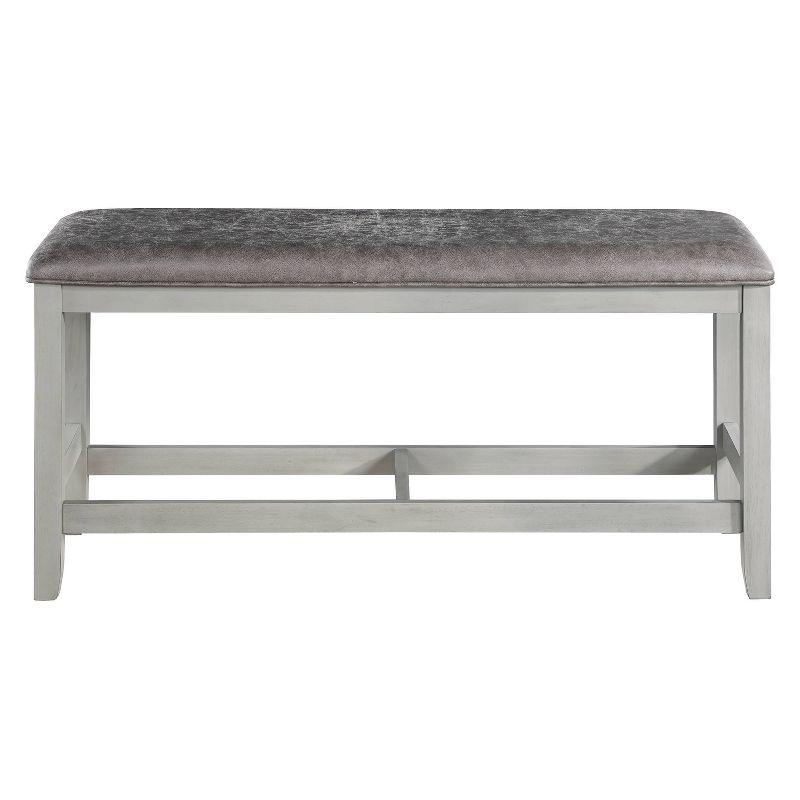 26" Hyland Counter Bench Gray - Steve Silver Co.