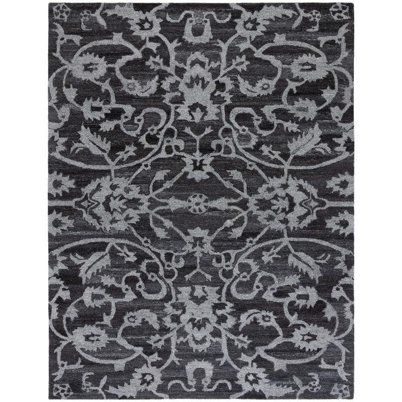 Anatolia AN401 Handmade Tufted Area Rug - Grey - 8' X 10' - Safavieh