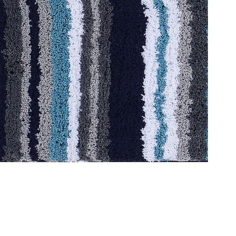 Better Trends Griffie 100% Polyester TPR Backing Tufted 2 Pc (17" x 24" | 20" x 32") Bath Rug Set -