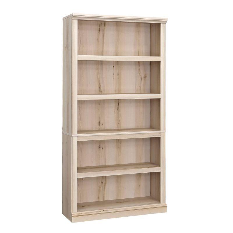 Pacific Maple Adjustable 5-Shelf Wood Bookcase