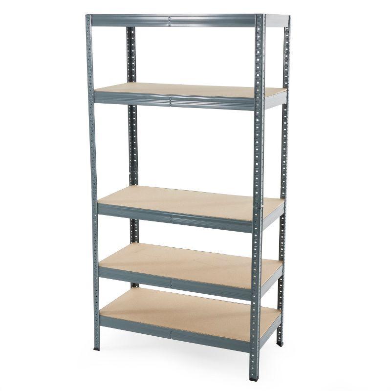 Trestles 36x60" 4 Tier Adjustable Shelve Boltless Storage Unit