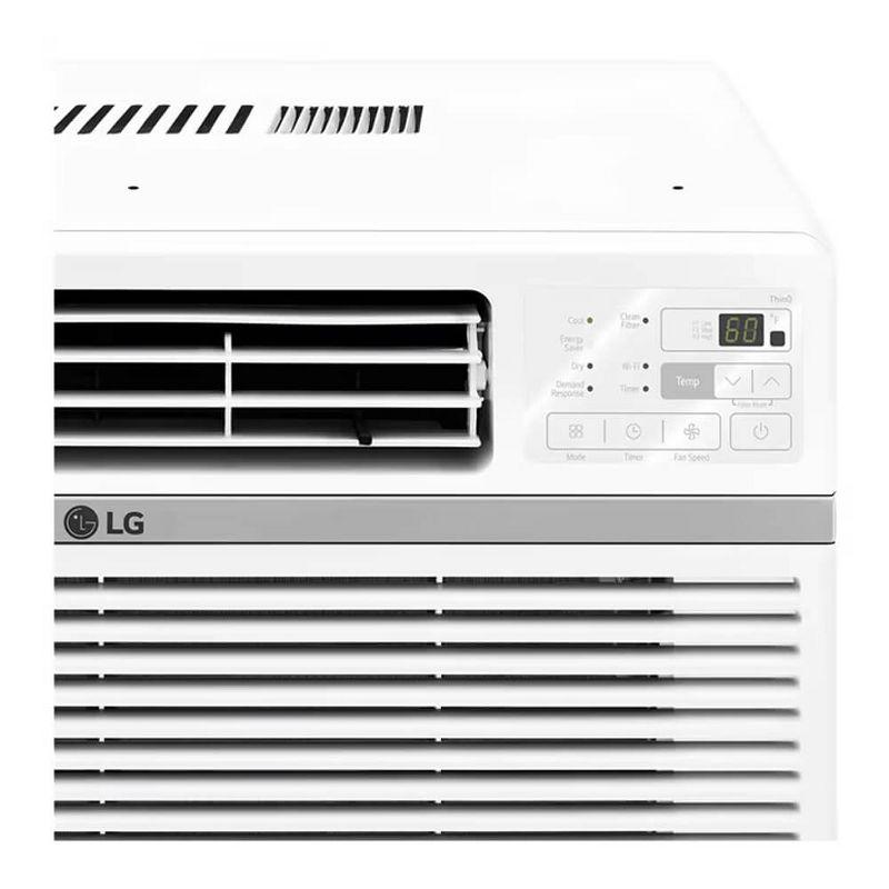 LG 10,000 BTU Window Air Conditioner for up to 450 Sq. Ft. with 3 Speeds and Timer in White