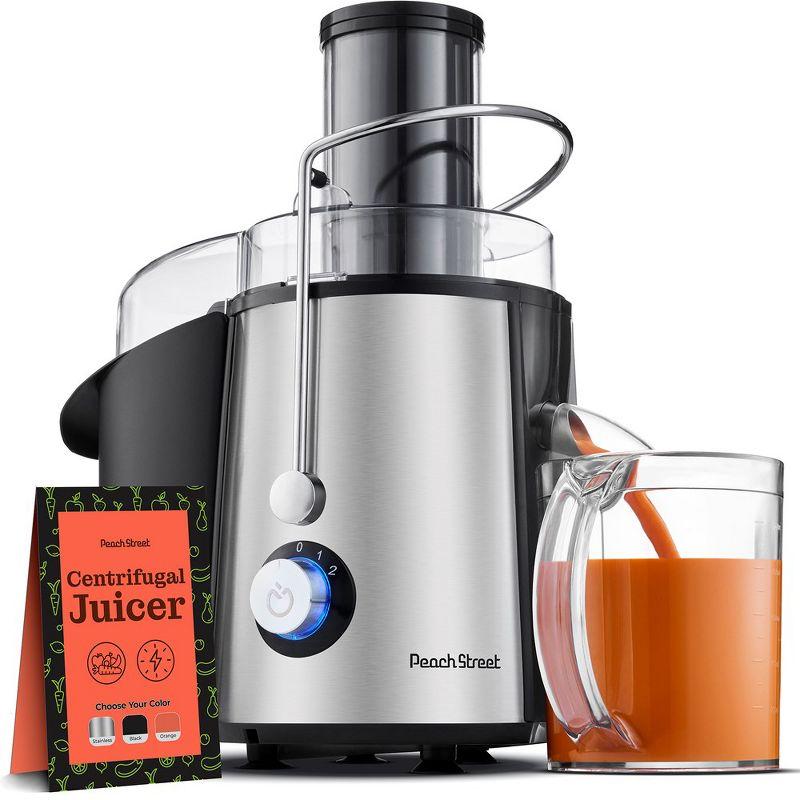 Stainless Steel Electric Centrifugal Juicer with Variable Speed