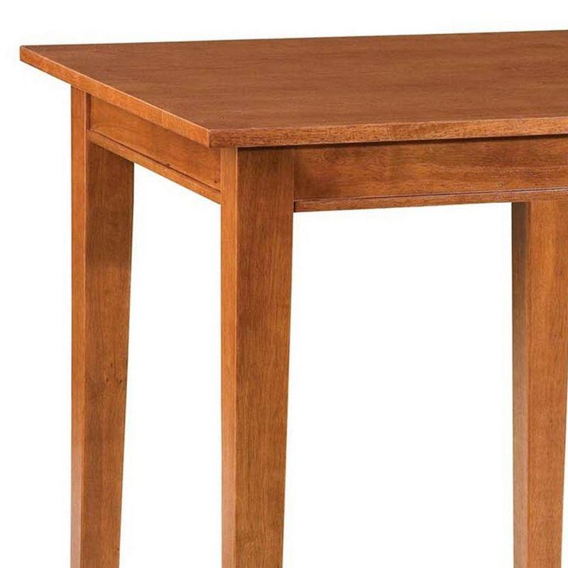 Arts and Crafts Square Bistro Table Wood/Cottage Oak - Home Styles: Hardwood Frame, 36" Height, Seats 2