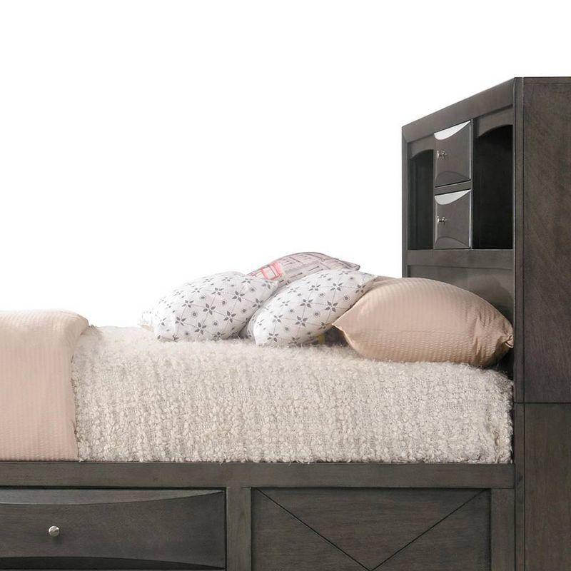 Wildon Home® Elyne Bookcase Storage Bed