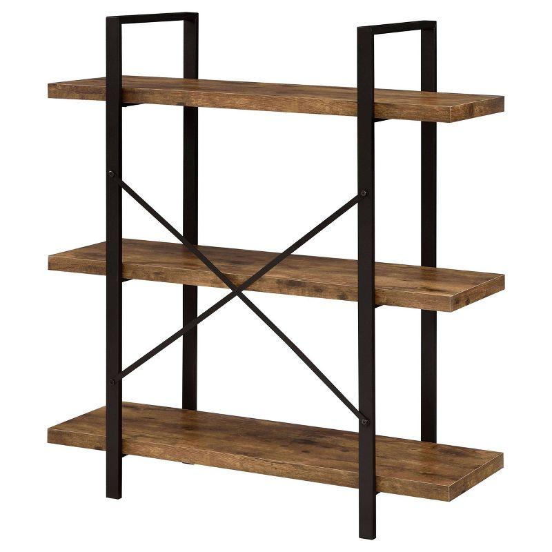 40" Cole 3 Shelf Bookcase with Frame - Coaster