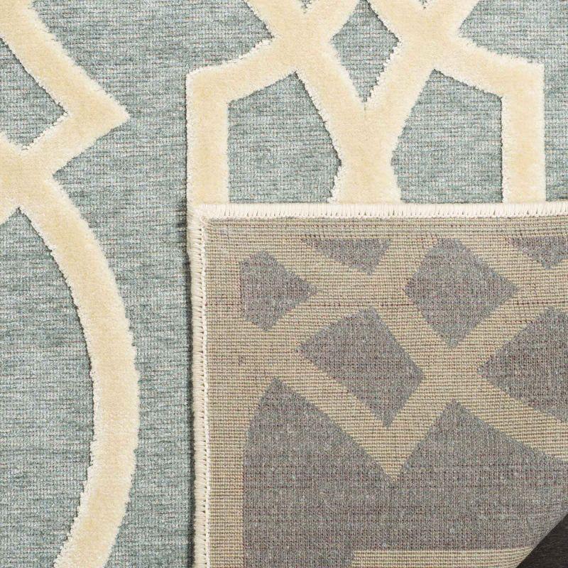 Martha Stewart Villa Screen - MSR4485 - Indoor Power Loomed Runners - Rainwater - 2'7"x4'