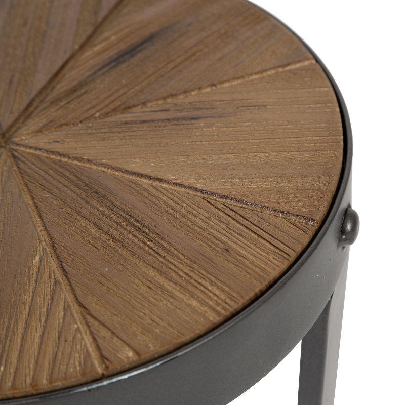 Kate and Laurel Gerhardt Round Side Table