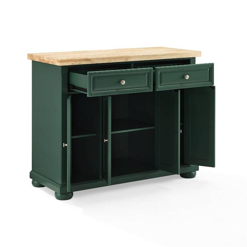 Madison Solid Wood Top Kitchen Island