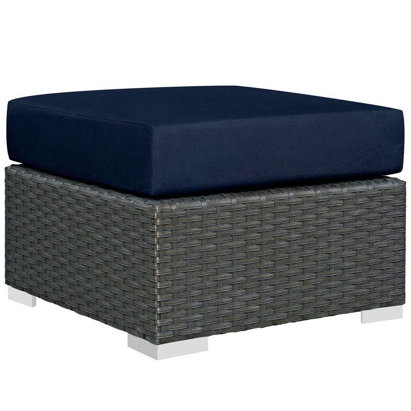 Modway Sojourn Outdoor Patio Sunbrella Ottoman