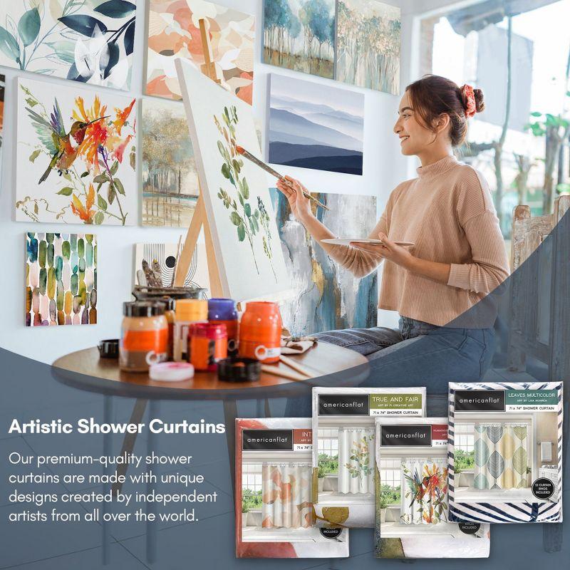 The Twillery Co.® Floral Shower Curtain Blissful Peony by PI Creative Art