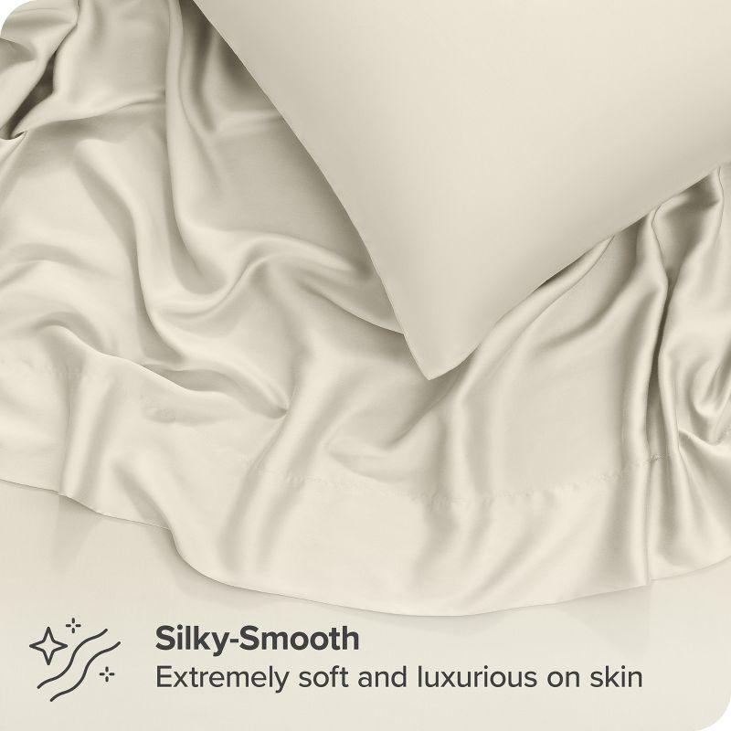 Twin XL Natural TENCEL™ Lyocell Sheet Set by Bare Home