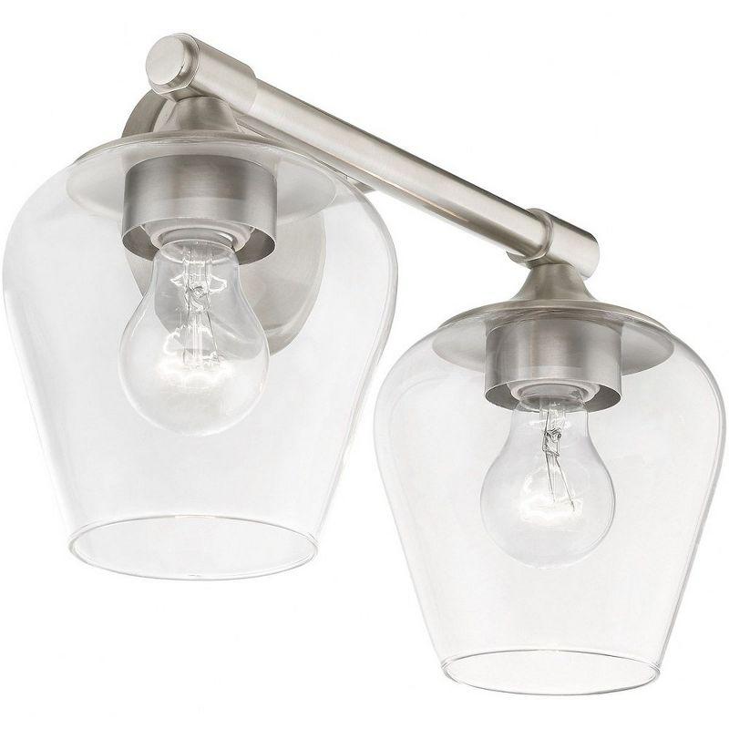 Livex Lighting Willow 2 - Light Vanity in  Brushed Nickel
