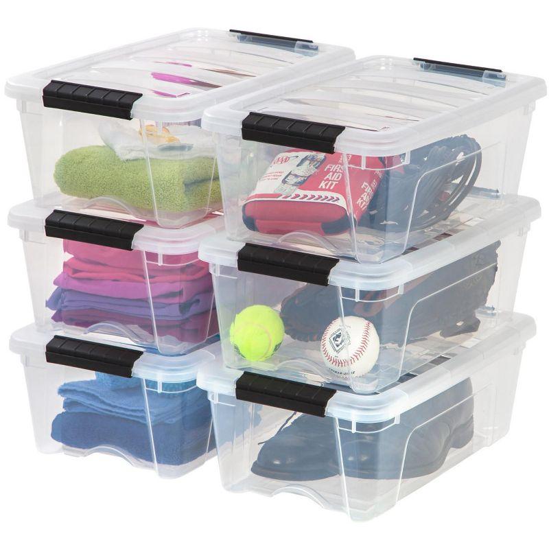 IRIS USA, Inc. Stack & Pull™ Plastic Bin