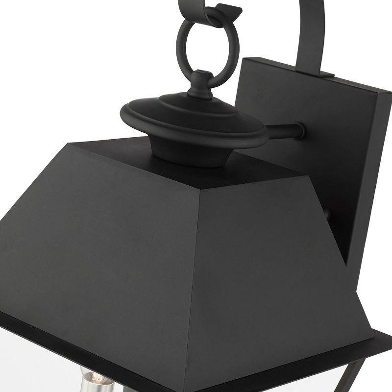 Livex Lighting Mansfield 3 - Light Wall Light in  Black