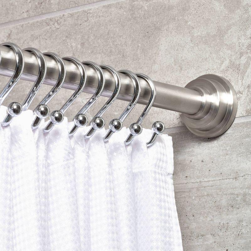 iDESIGN Axis Shower Hooks with Ball Set