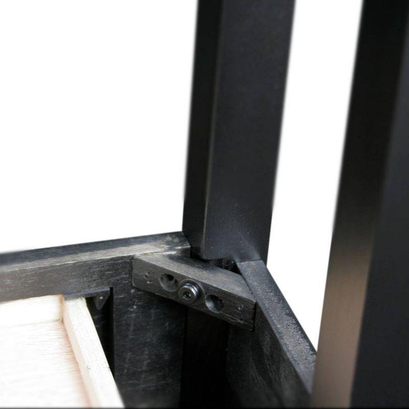 Favorite Finds Mission Hall Stand Slate Finish - Leick Home: Compact Wood Entryway Table with Drawer, CARB Certified