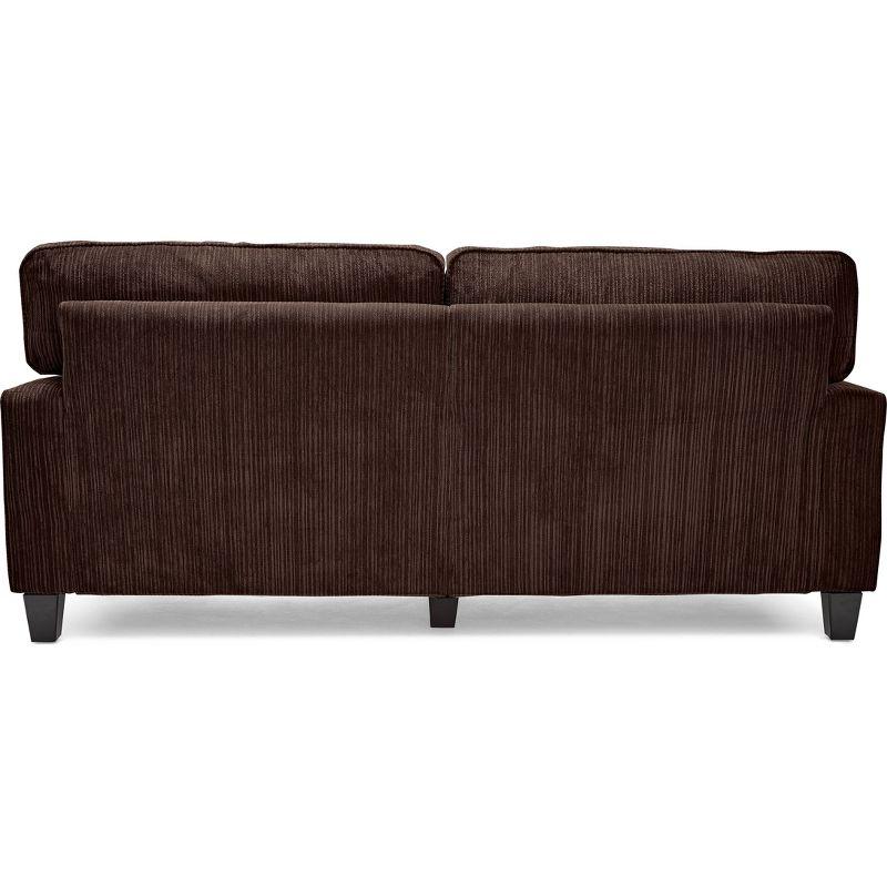 Serta Palisades Upholstered Tool-Free Assembly Straight Arm 78" Sofa for Living Room