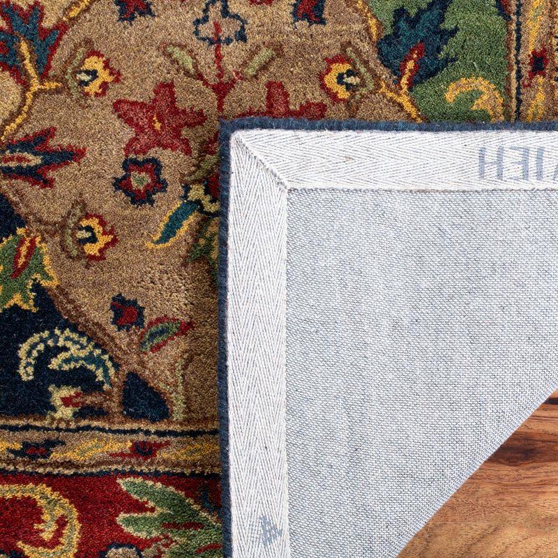Heritage HG911 Hand Tufted Runner Rug - Multi/Burgundy - 2'3"x12' - Safavieh.