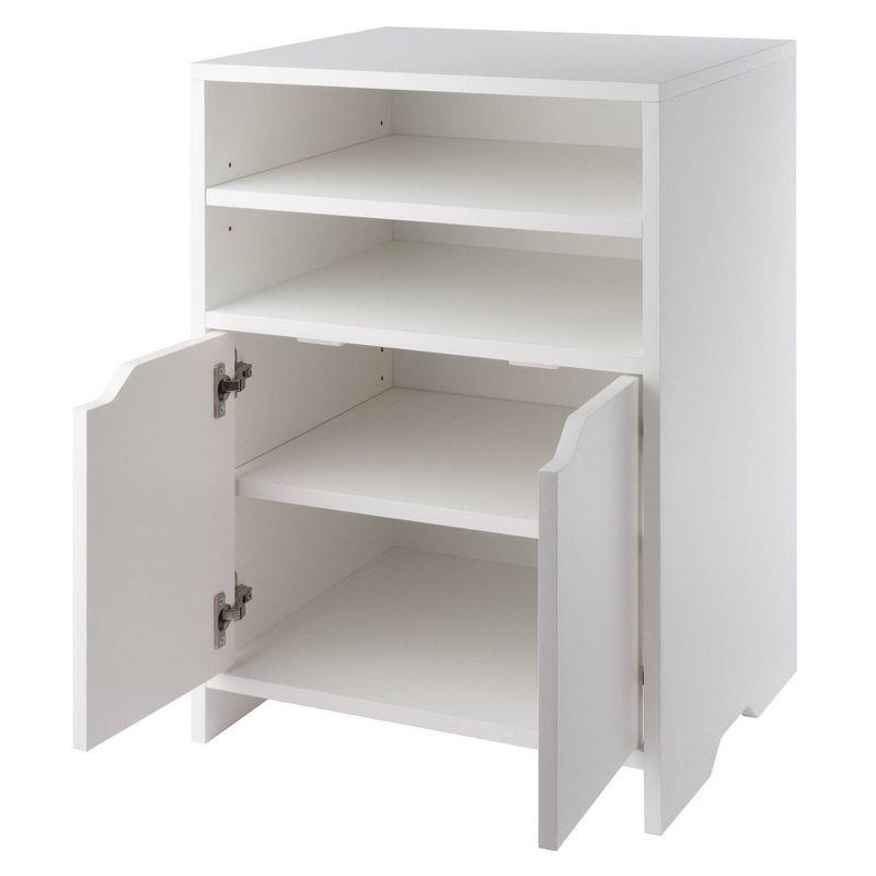 Nova Open Shelf Storage Cabinet - Winsome