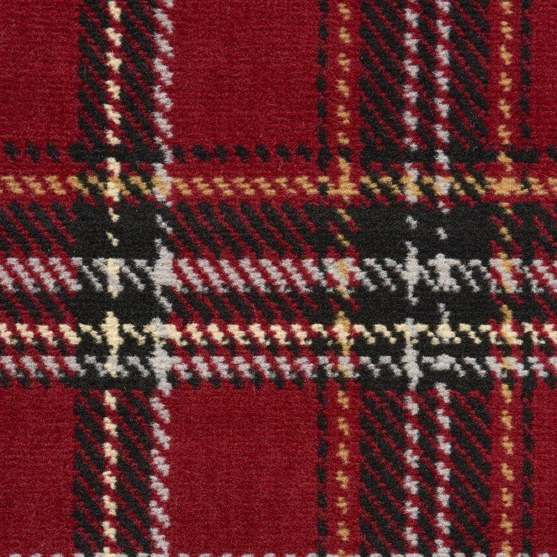 Nourison Grafix Contemporary Plaid Area Rug