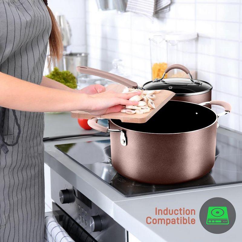 14 - Piece Non-Stick Aluminum Cookware Set