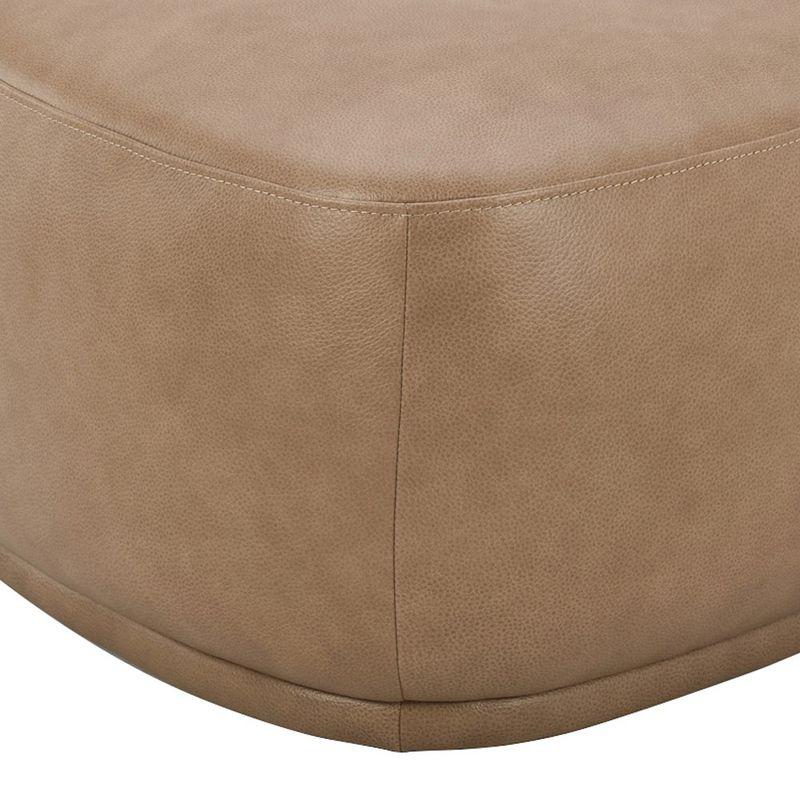 Jennifer Taylor Home Pebble 44 inch Rounded Triangle Cocktail Ottoman