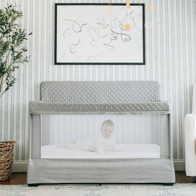 Baby Delight Lunaire Crib - Pebble Gray