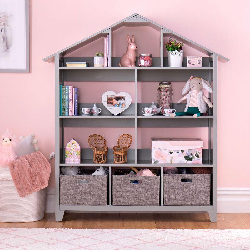 Martha Stewart Living & Learning Kids Dollhouse Bookcase 57.8" H X 51.7'' W