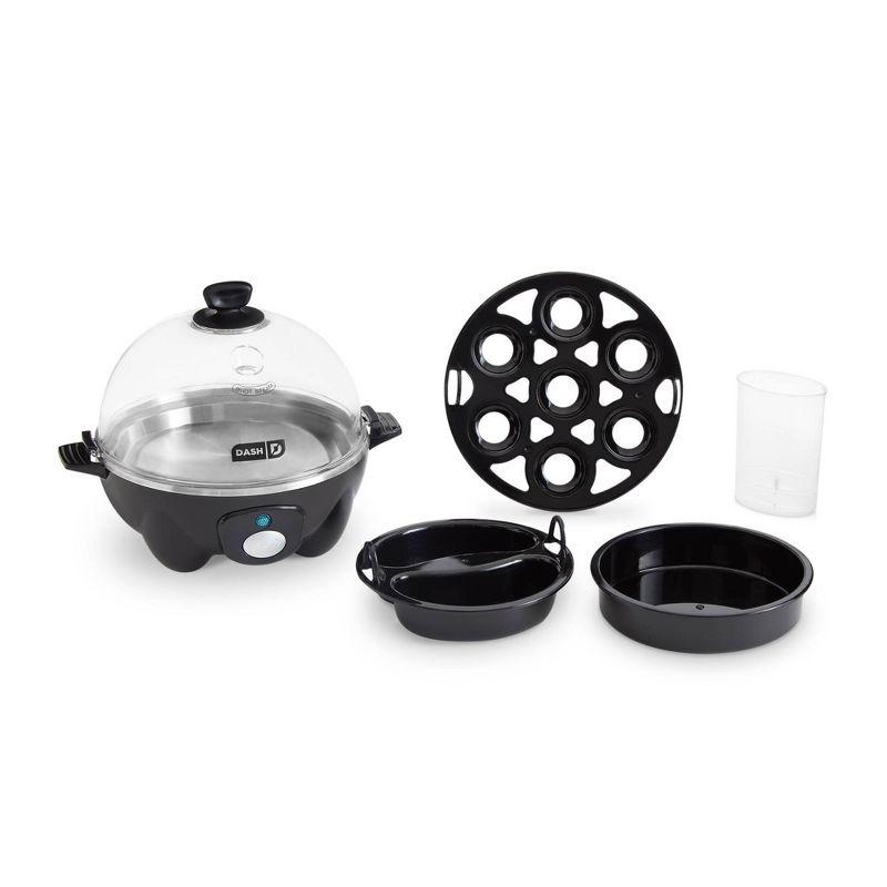 Dash 3-in-1 Everyday 7-Egg Cooker with Omelet Maker and Poaching