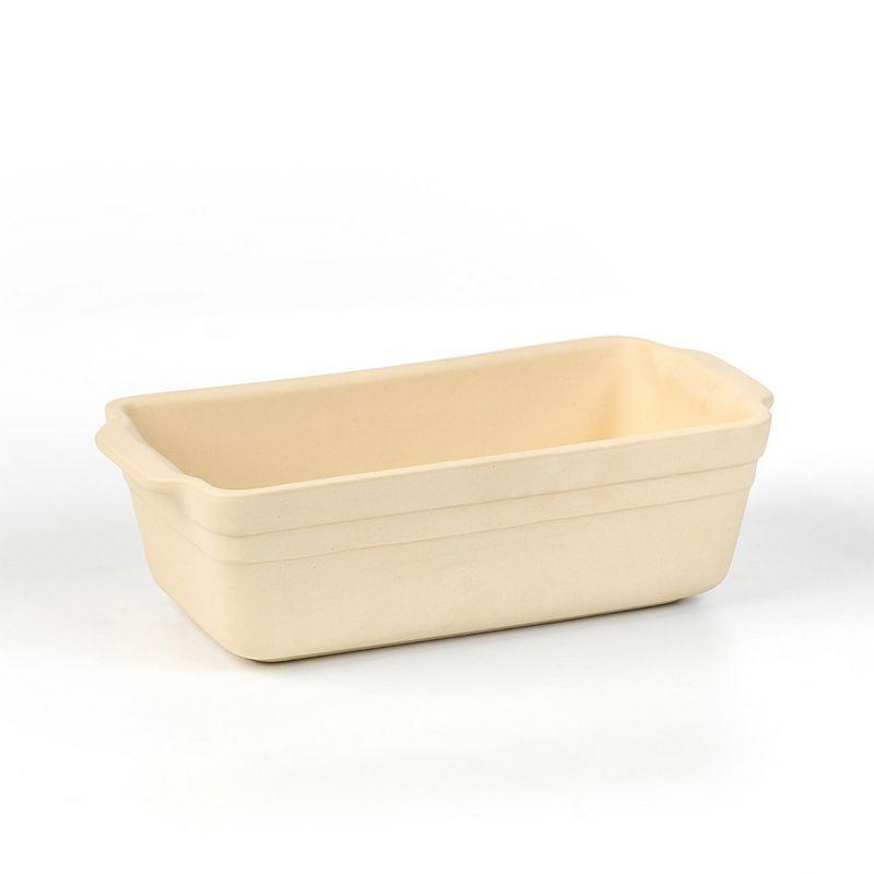 Ohio Stoneware Loaf Pan Non-Absorbing Non-Stick Microwave and Oven Safe