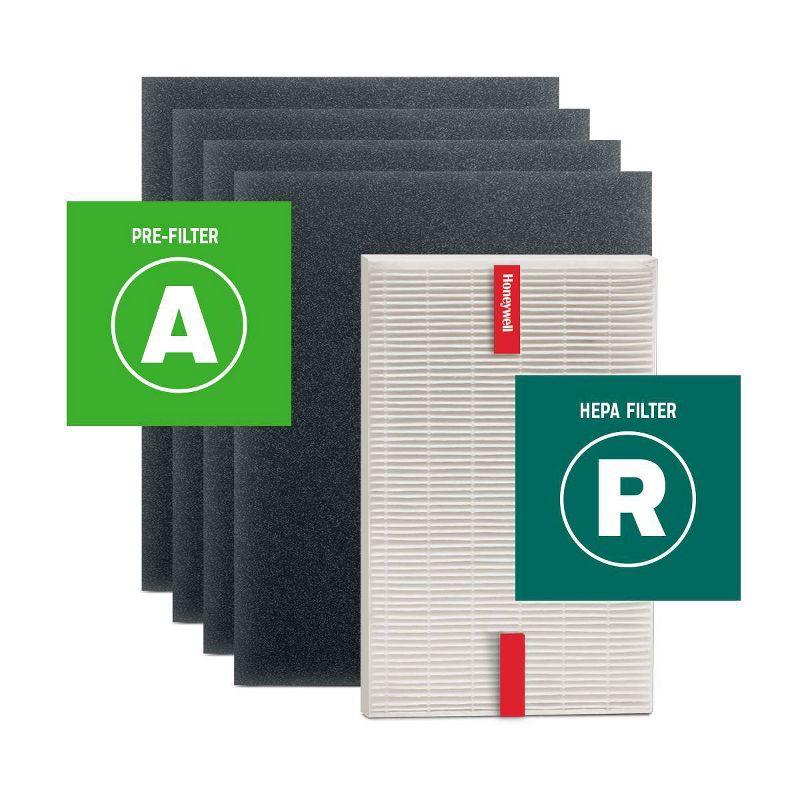 Honeywell HEPA Air Purifier Filter Value Kit with A and R Filters: Replacement for HPA200, HPA3100B, Captures Allergens