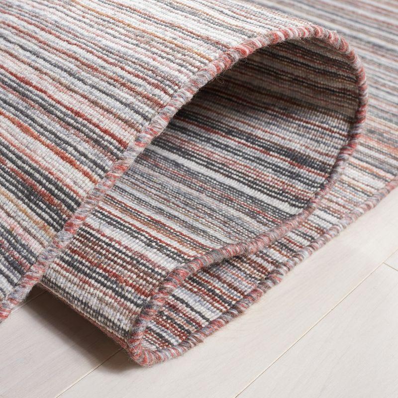 Kilim KLM313 Hand Woven Area Rug - Red/Grey - 5'x8' - Safavieh.
