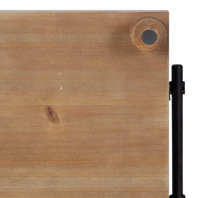 Kate and Laurel Bruillet Tray, 12x16, Brown