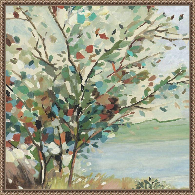 Amanti Art Vibrant Tree Branch Medley by Allison Pearce Framed Wall Art Print