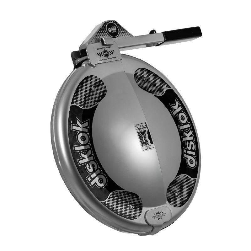 Disklok Gold Edition Hard Case Steering Wheel Lock - Small (Fits Steering Wheels 13.7" - 15.3")