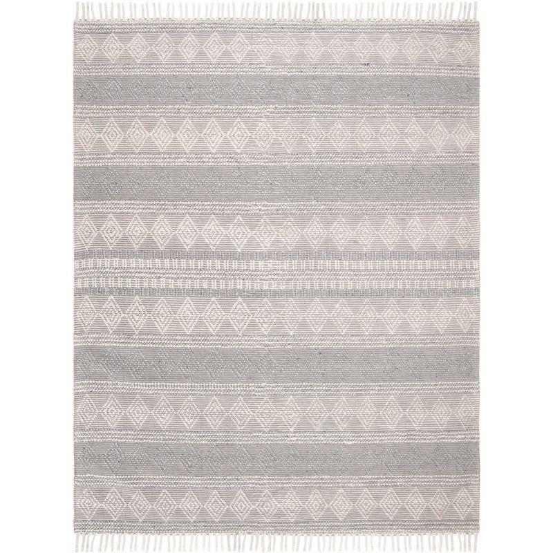 Natura NAT317 Hand Woven Area Rug - Silver - 8'9"x11'9" - Safavieh.