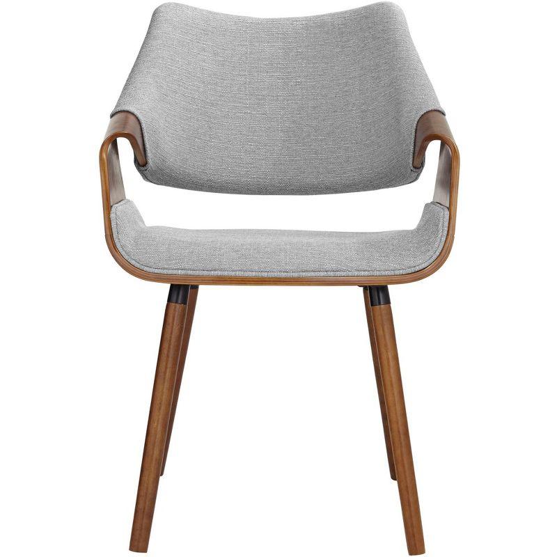 Studio 55D Westin Gray Fabric and Beech Wood Dining Chair