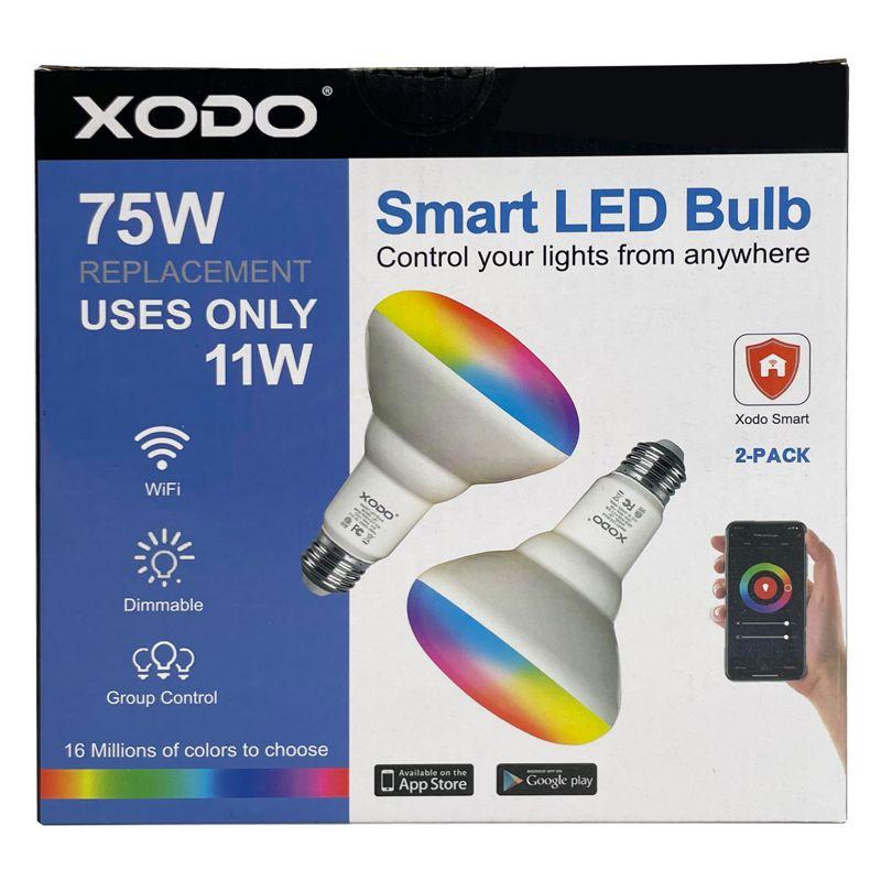 75 Watt Equivalent BR30 E26/Medium (Standard) Dimmable LED Smart Bulb