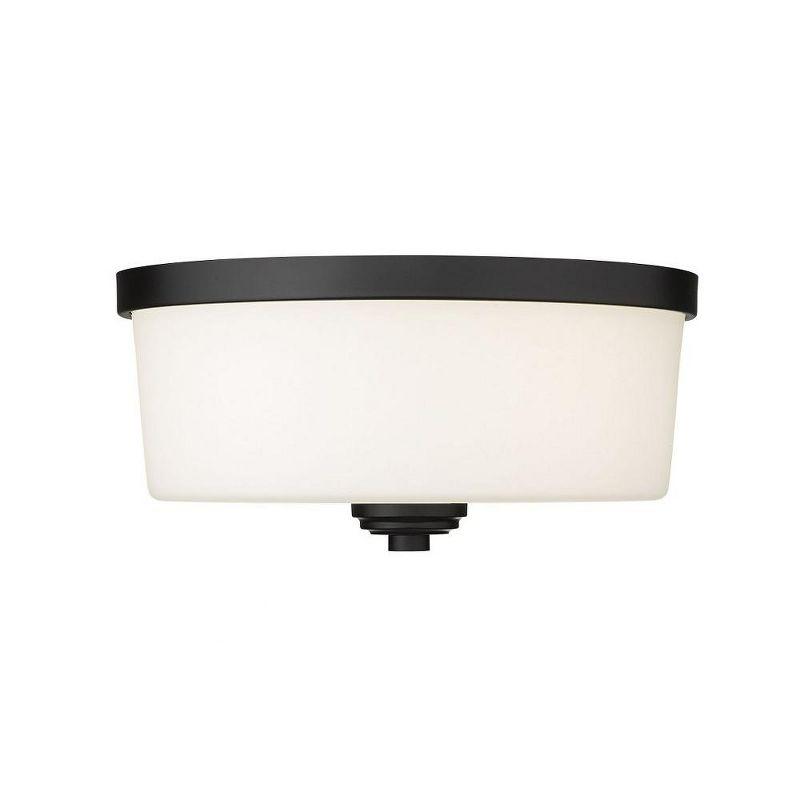 Z-Lite Arlington 3 - Light Flush Mount in  Bronze