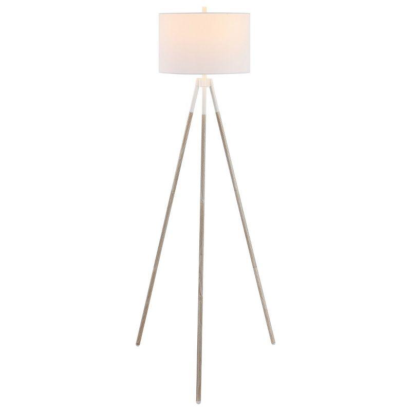 Idalia 61" Floor Lamp - Walnut - Safavieh