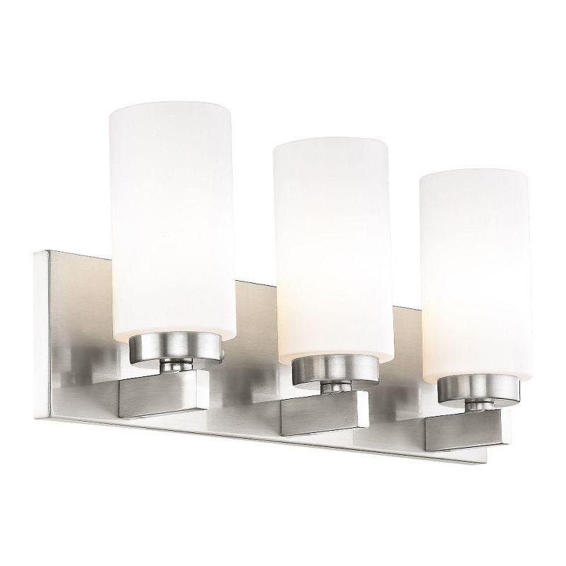 Livex Lighting West Lake 3 - Light Vanity in  Brushed Nickel