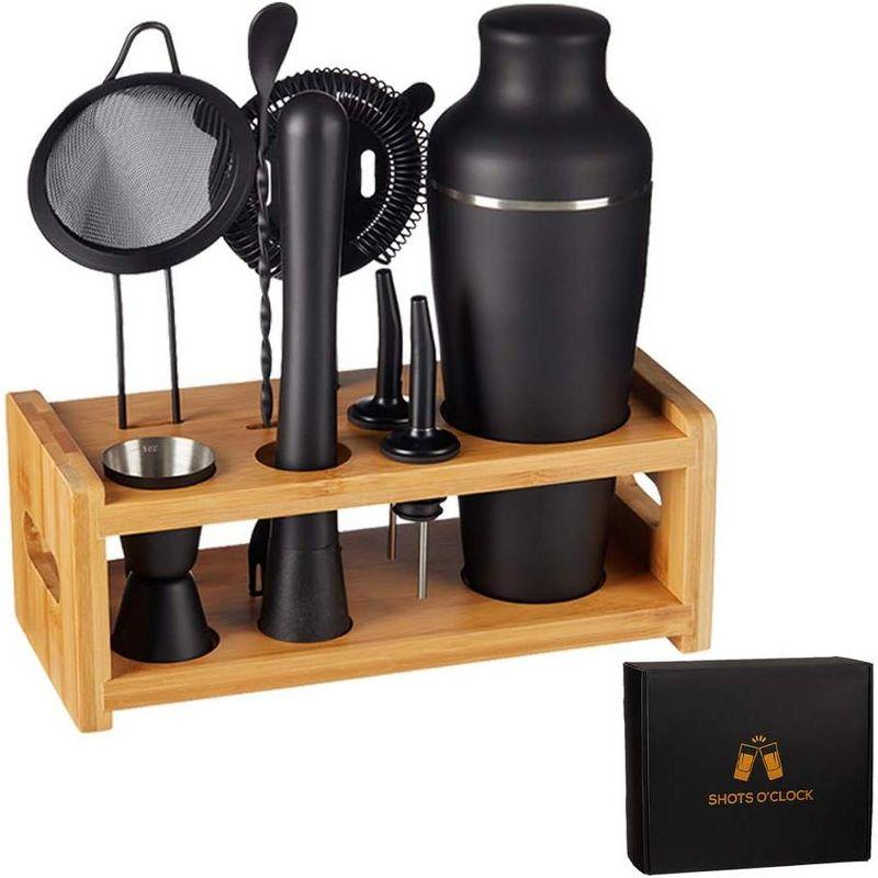 8-Piece Cocktail Shaker Set with Stand