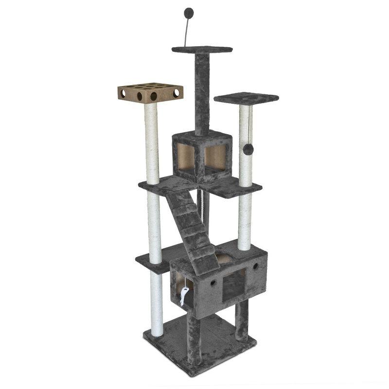 FurHaven Tiger Tough 69.3'' H Cat Tree
