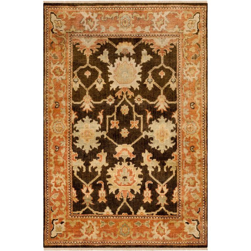 Oushak OSH115 Hand Knotted Area Rug  - Safavieh