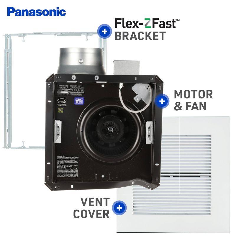 Panasonic WhisperCeiling Bathroom Exhaust Fan, 290 CFM, FV-30VQ3