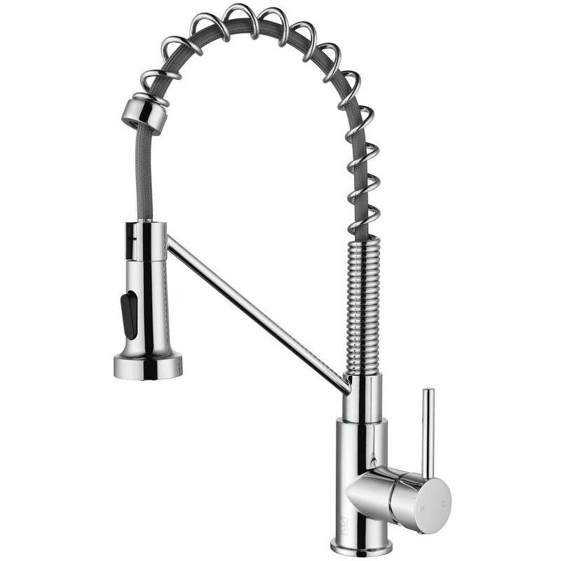 Elegant Lighting Yara Pull Down Spray Kitchen Faucet
