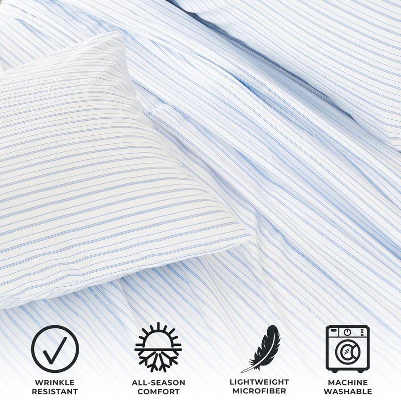 Striped Ultra-Soft Microfiber Sheet Set - Great Bay Home