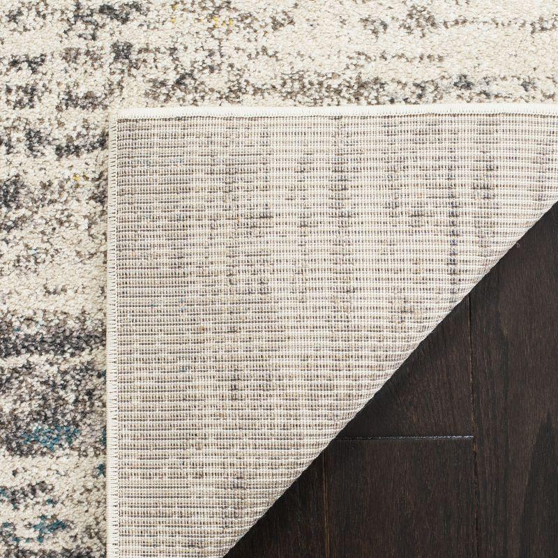 Monaco MNC209 Power Loomed Indoor Area Rug - Grey/Multi - 6'7"x9'2" - Safavieh.